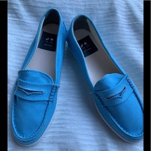 New Cole Haan Women’s Blue Loafers